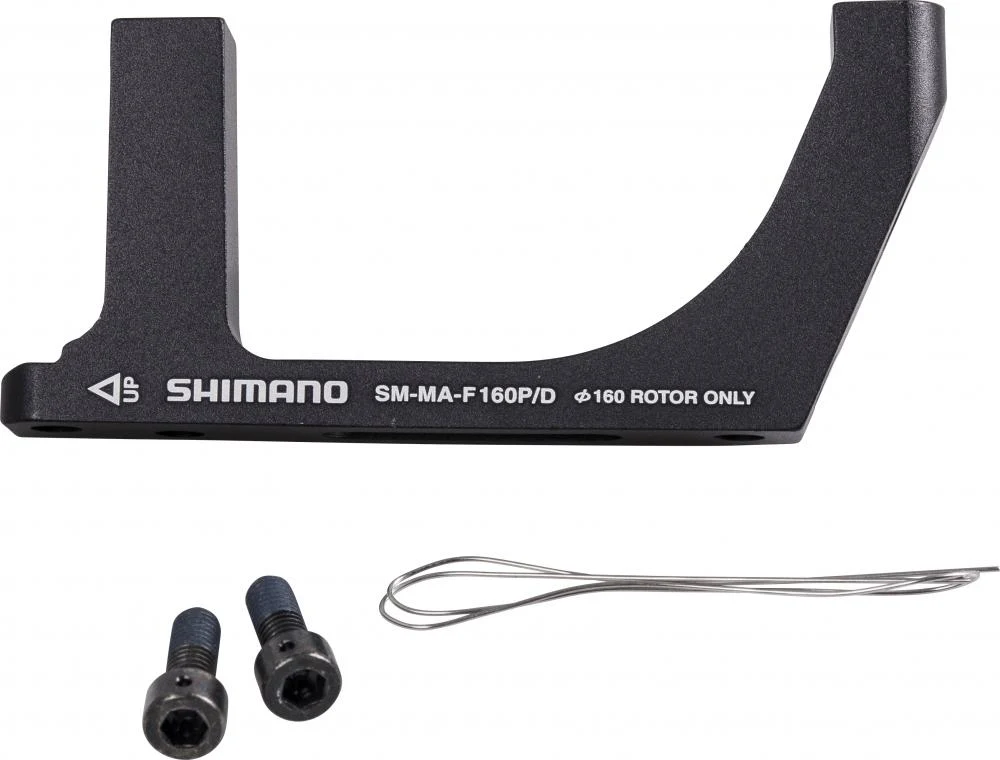 SHIMANO SHIMANO Scheibenbremsadapter Vorne PM FM Flat Mount - 160 mm