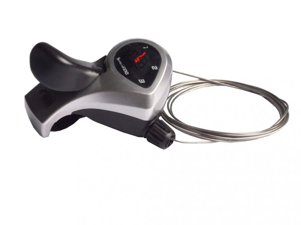 Shimano SHIMANO Schalthebel TOURNEY SL-TX50 - 3-fach Daumenschalthebel für MTB & Trekking - Schaltbremshebel