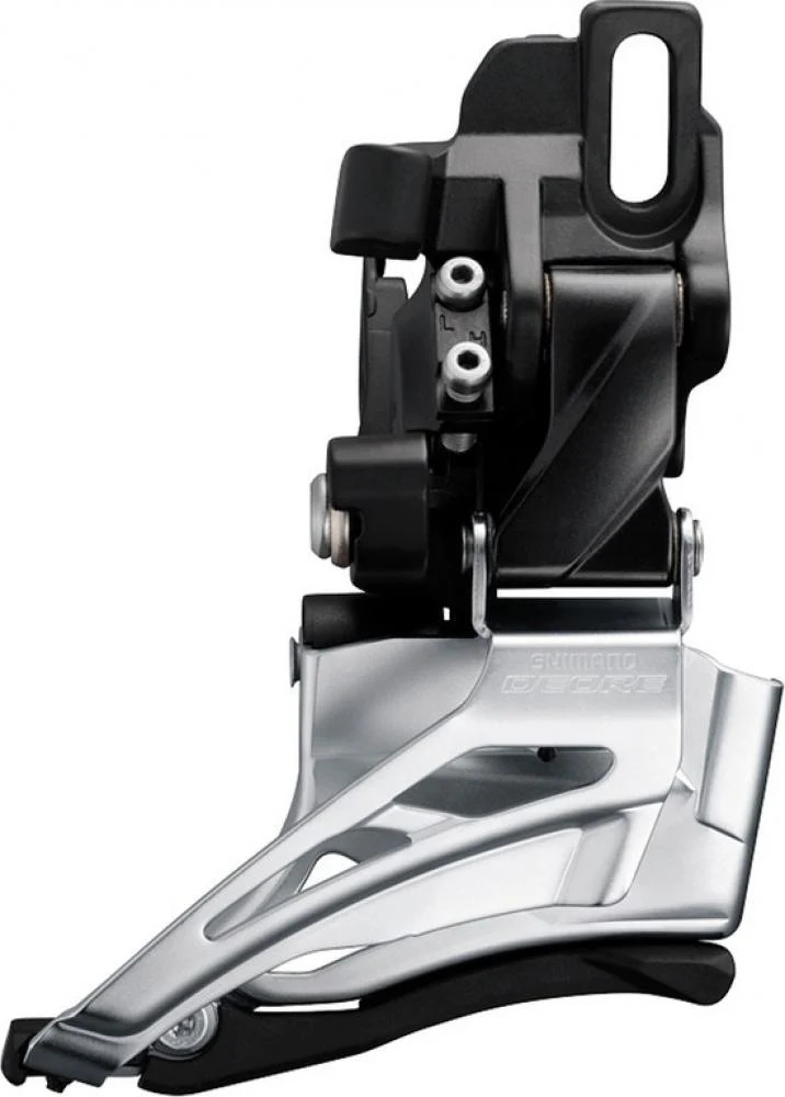 SHIMANO DEORE FD-M6025 Umwerfer 2-fach MTB Direktmontage Dual-Pull – Hauptansicht