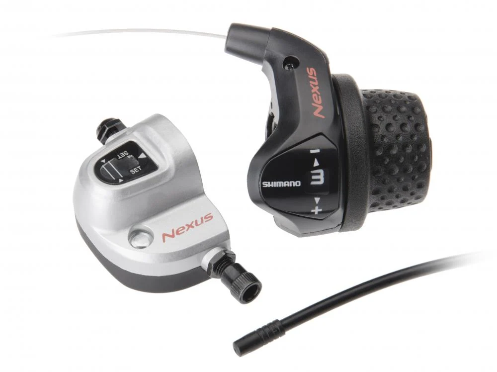 Shimano Shimano Drehgriffschalter NEXUS SL-3S41 - 3-Gang Nabenschaltung mit Schaltbremshebel