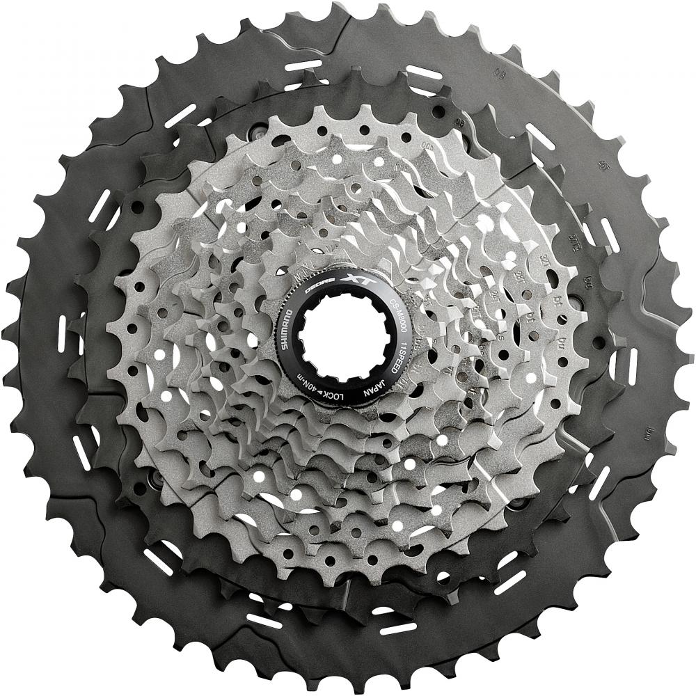 SHIMANO SHIMANO Kassette DEORE XT CS-M8000 11-fach 11-46Z Kassette - 11-fach Abstufung für MTB-Antriebe