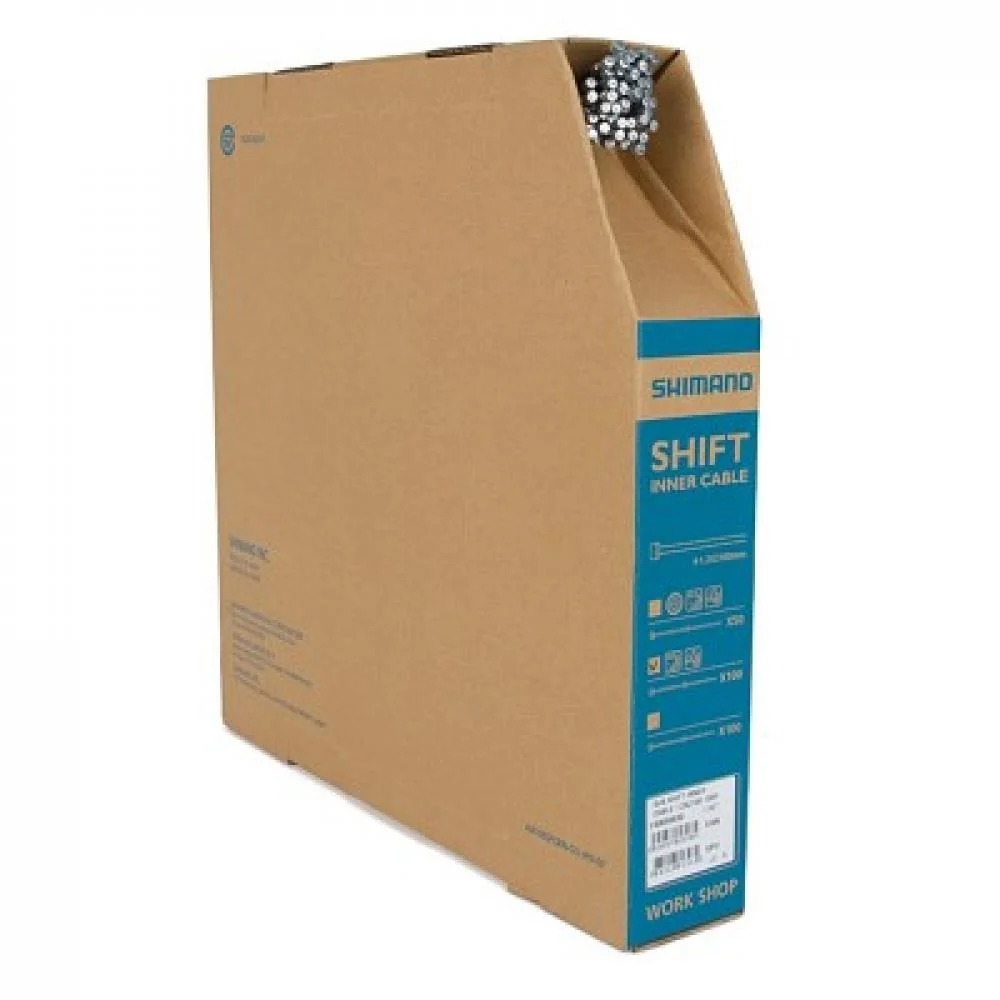 Shimano Shimano Schaltinnenzug stainless 1.2x2100 Box 100 Stück – Bild 3