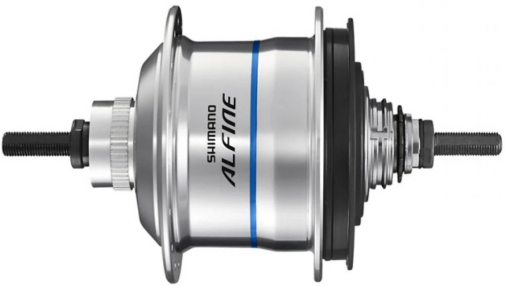 SHIMANO SHIMANO Getriebenabe ALFINE Di2 SG-S7051-11 - 7051-11, Silber 32 Loch