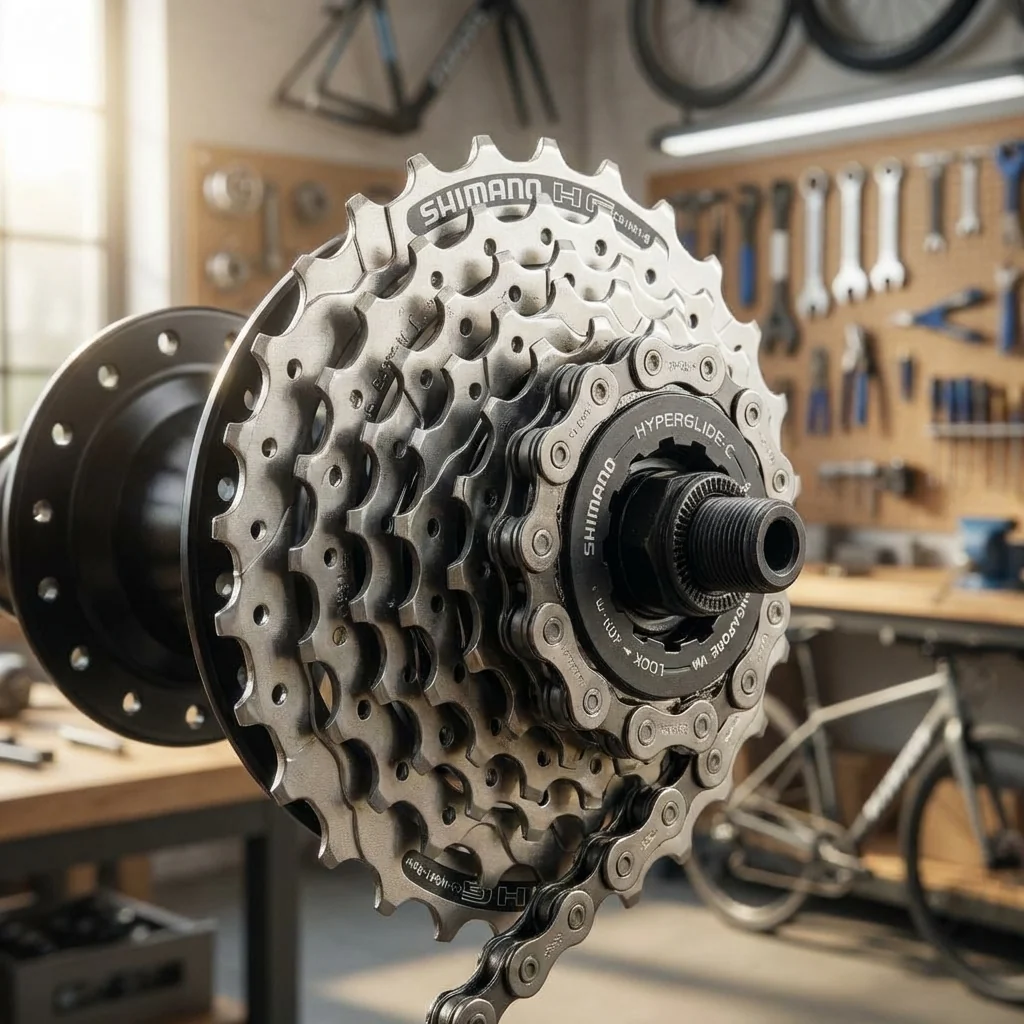 SHIMANO SHIMANO Kassette ACERA CS-HG41 8-fach Kassette - Abstufung 11 bis 32 Zähne