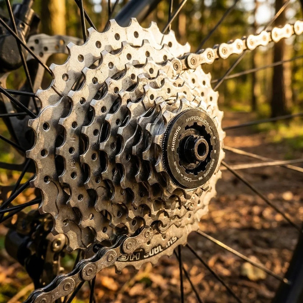 SHIMANO Kassette ACERA CS-HG41 8-fach 11-34 Zähne Kassette - 8-fach Übersetzungsbereich 11-34 – Hauptansicht