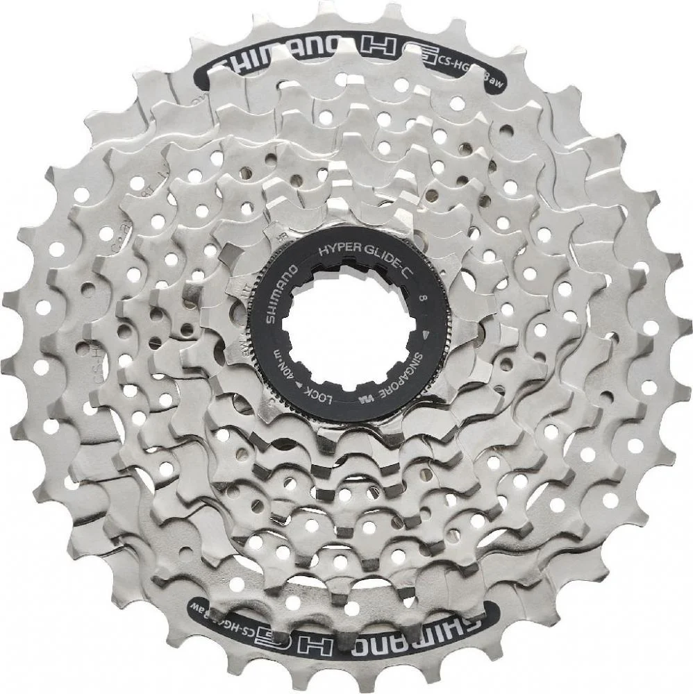 SHIMANO SHIMANO Kassette ACERA CS-HG41 8-fach 11-34 Zähne Kassette - 8-fach Übersetzungsbereich 11-34 – Bild 2