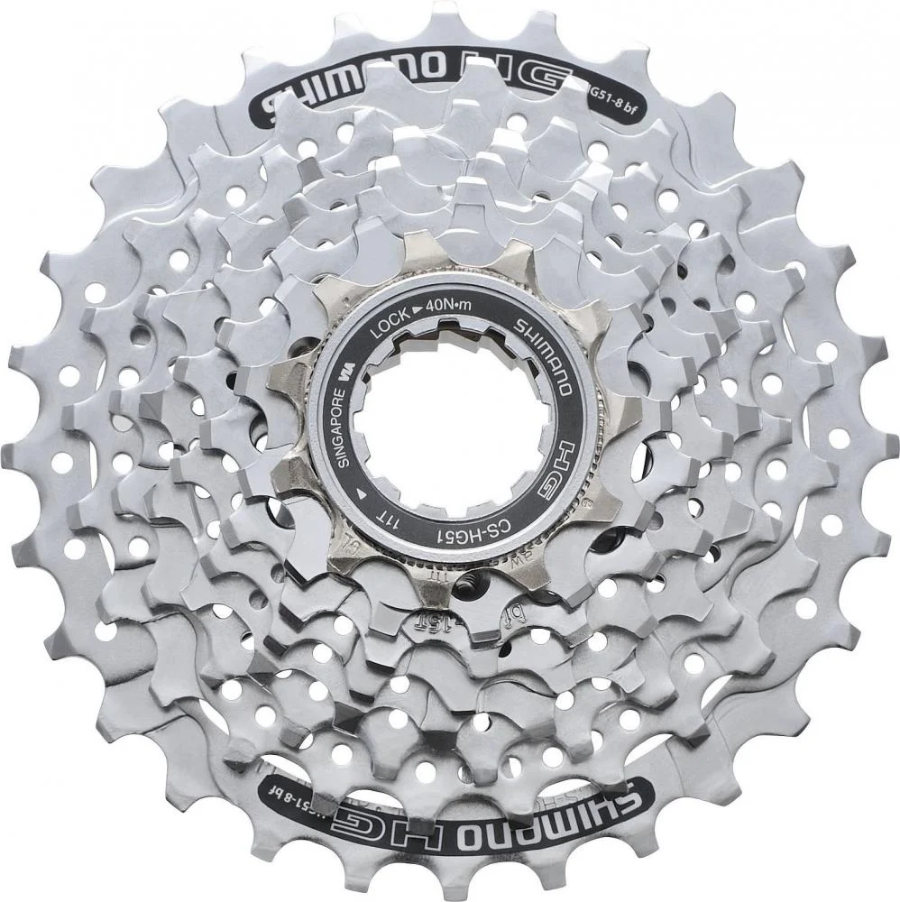 SHIMANO SHIMANO Kassette ALIVIO CS-HG51 8-fach 11-28 Zähne Kassette - 8-fach Abstufung für Trekking und MTB