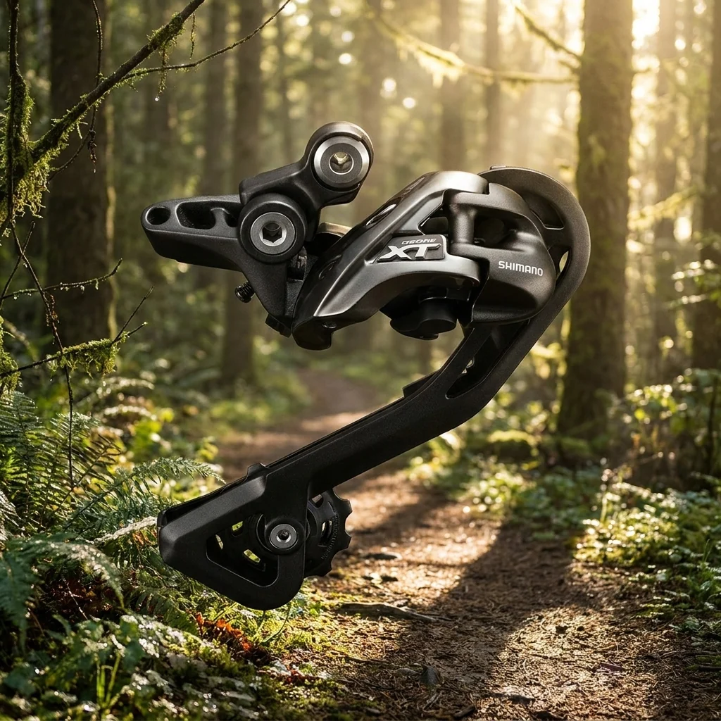 SHIMANO SHIMANO Schaltwerk DEORE XT RD-T8000 10-fach Lang Direktmontage Schaltwerk - für 10-fach Trekkingantriebe – Bild 2