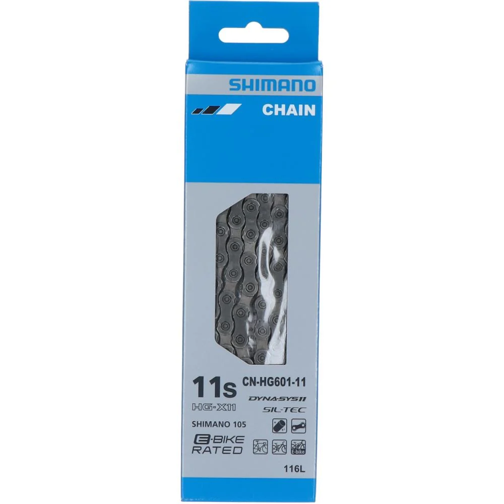 SHIMANO SHIMANO Kette DEORE CN-HG601 11-fach 116 Glieder Kette für HG11 Antriebe