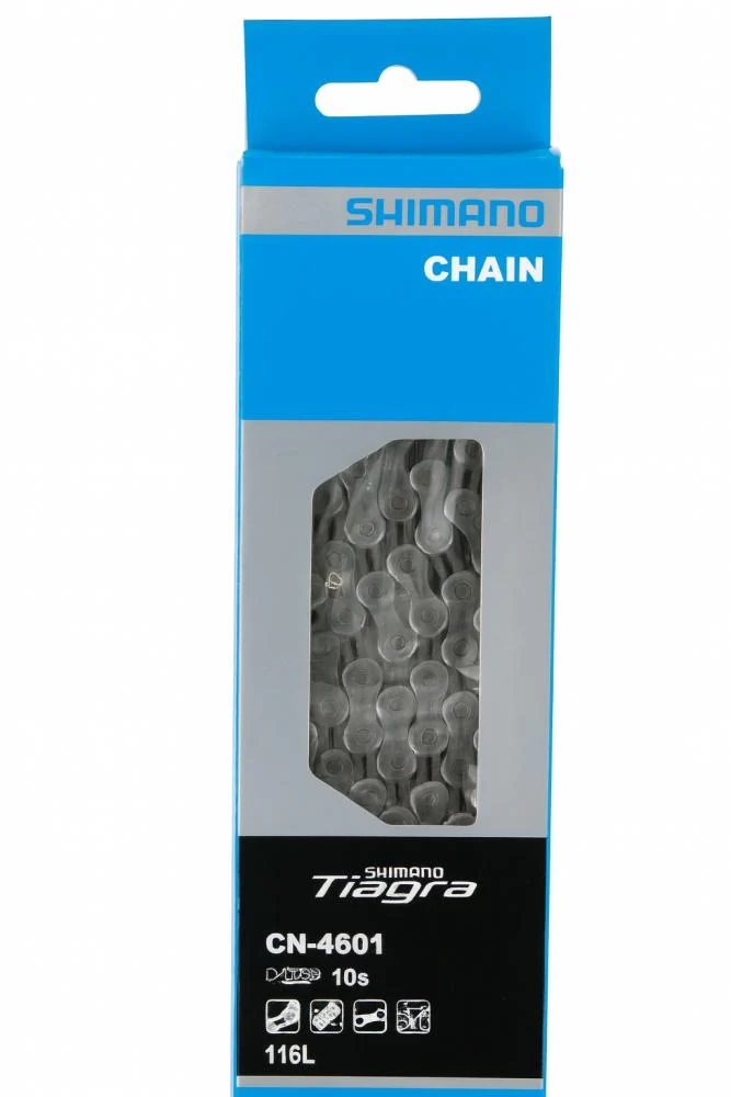 SHIMANO SHIMANO Kette CN-4601 Fahrradkette 10 fach 116 Glieder - 10 fach Antrieb