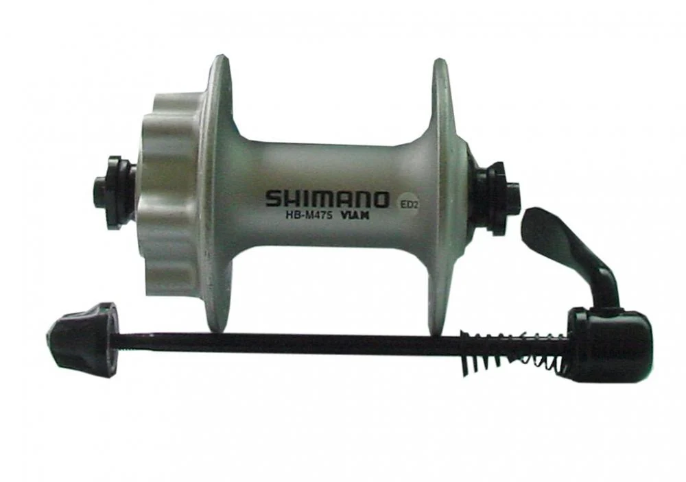 SHIMANO SHIMANO Vorderradnabe HB-M475 6-Loch Schnellspanner Vorderradnabe 32 Loch