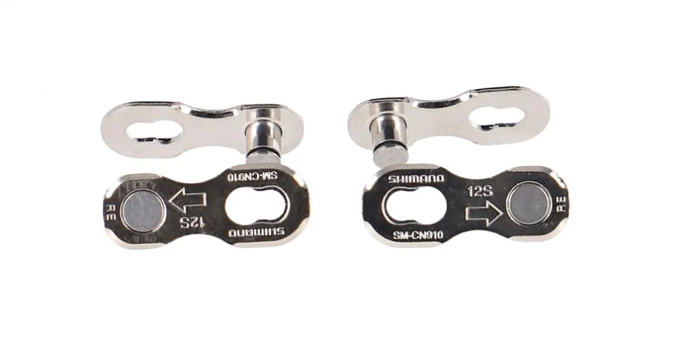SHIMANO SHIMANO 2 Paar Kettenschloss SM-CN910 12-fach - Zuverlässiges Quick-Link für 12-fach Ketten