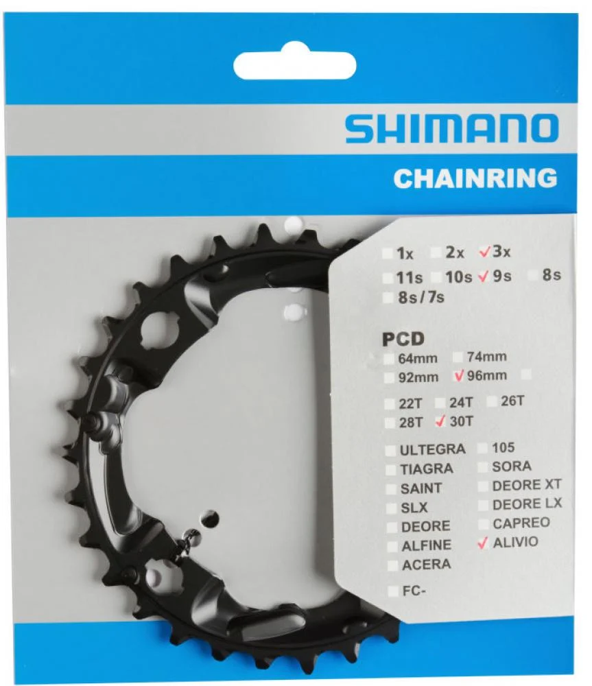 SHIMANO SHIMANO Kettenblatt FC-M4000/FC-M4050 30 Zähne