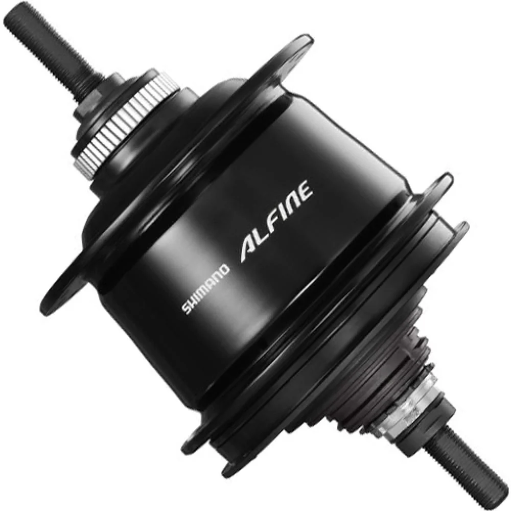 Shimano Shimano Alfine SG-S7001-8 Getriebenabe 36 Loch Schwarz - 8-Gang Nabenschaltung für City- und Trekkingbike