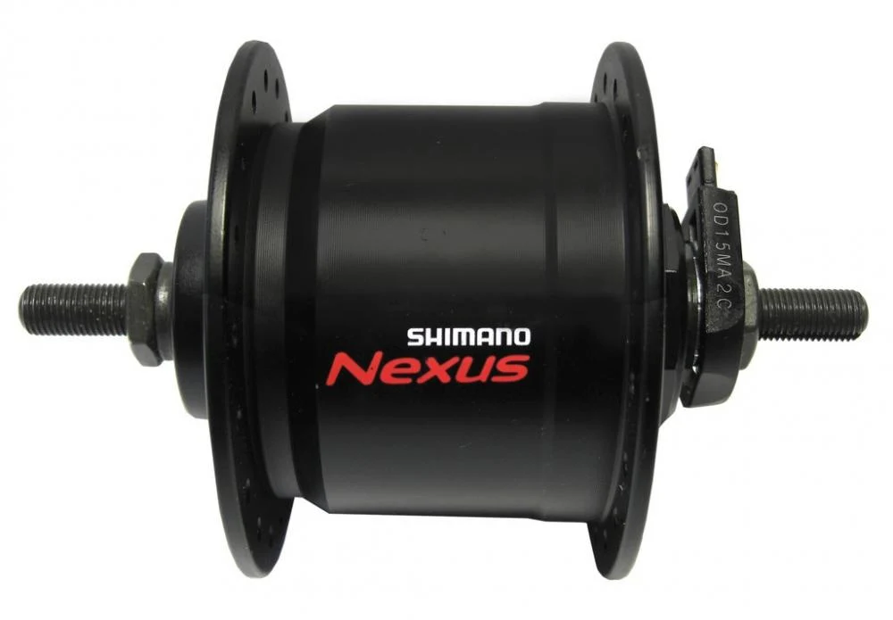 SHIMANO SHIMANO Nabendynamo NEXUS DH-C3000-3N dynamo - 3000-3, Schwarz 36 Loch
