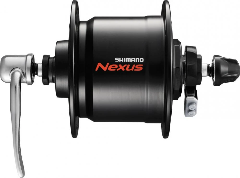 SHIMANO SHIMANO Nabendynamo NEXUS DH-C3000-3N Nabendynamo - 3000-3, Schwarz 36 Loch