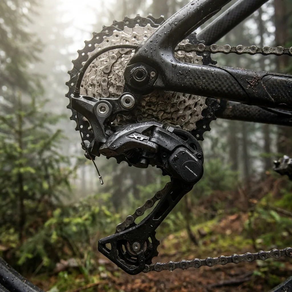 SHIMANO Schaltwerk DEORE XT RD-M8000 11-fach Lang Direktmontage Schaltwerk - für 11-fach Antriebssysteme – Hauptansicht
