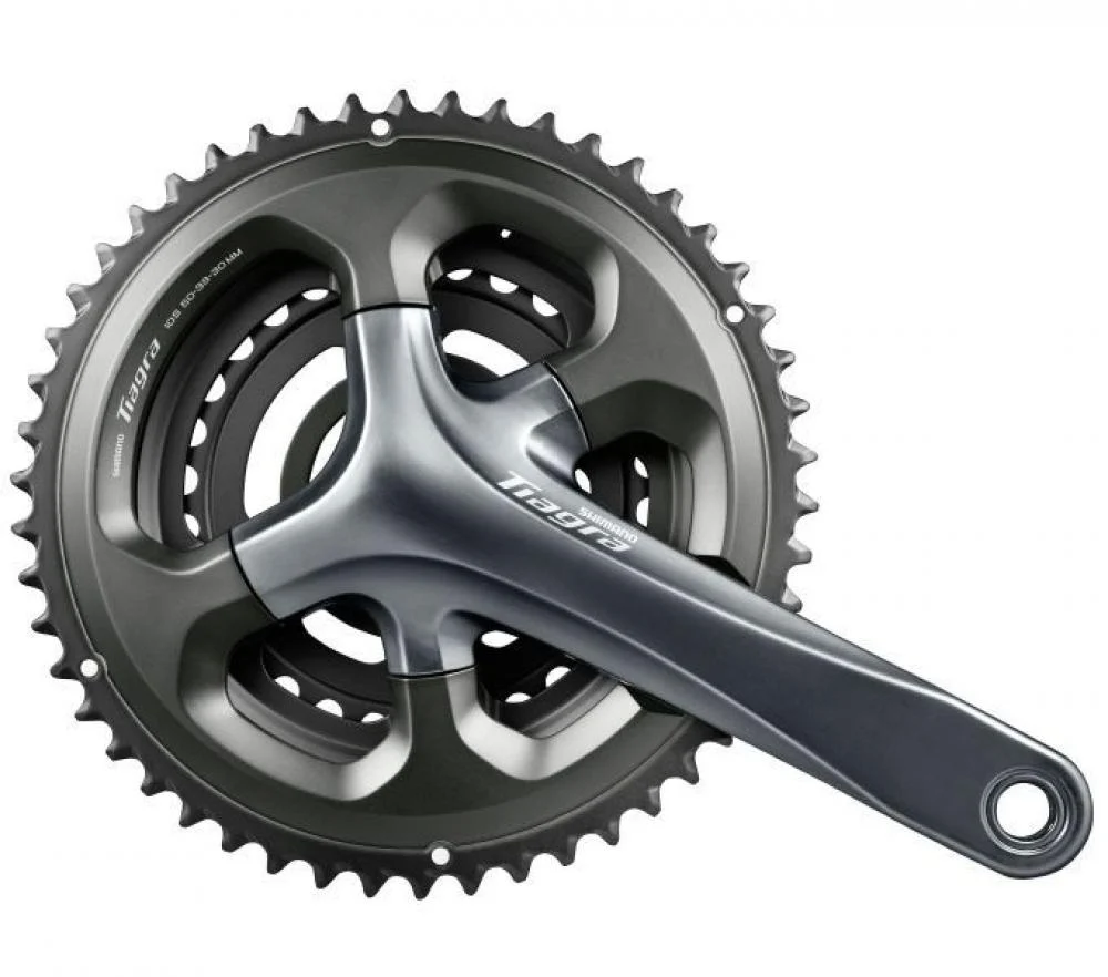 SHIMANO SHIMANO Kurbelgarnitur TIAGRA FC-4703 10-fach 172,5 mm 50-39-30 Zähne Grau