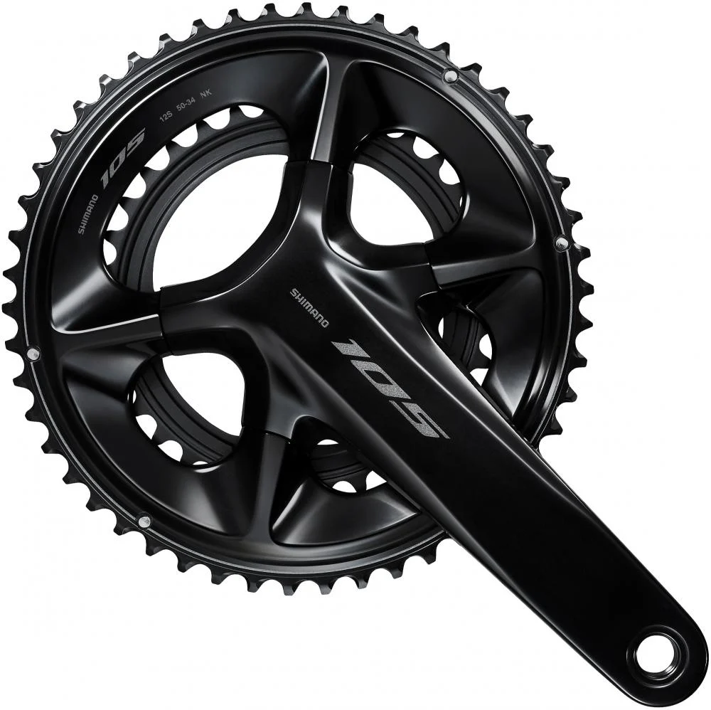 SHIMANO SHIMANO Kurbelgarnitur 105 FC-R7100 Kurbelgarnitur - 172, 5 mm, 50-34 Zähne, 34 Zähne
