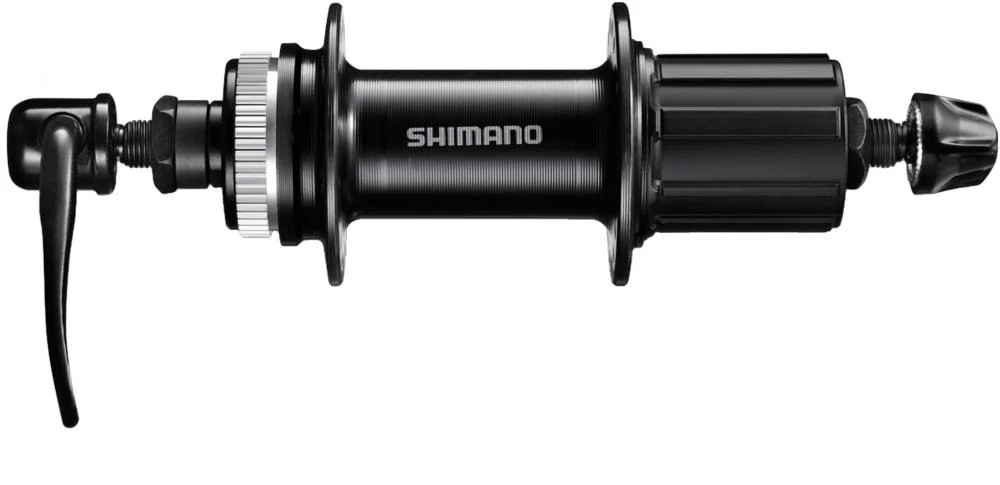 SHIMANO SHIMANO Hinterradnabe FH-QC300HM 8/9/10/11-fach 32 Loch Schwarz