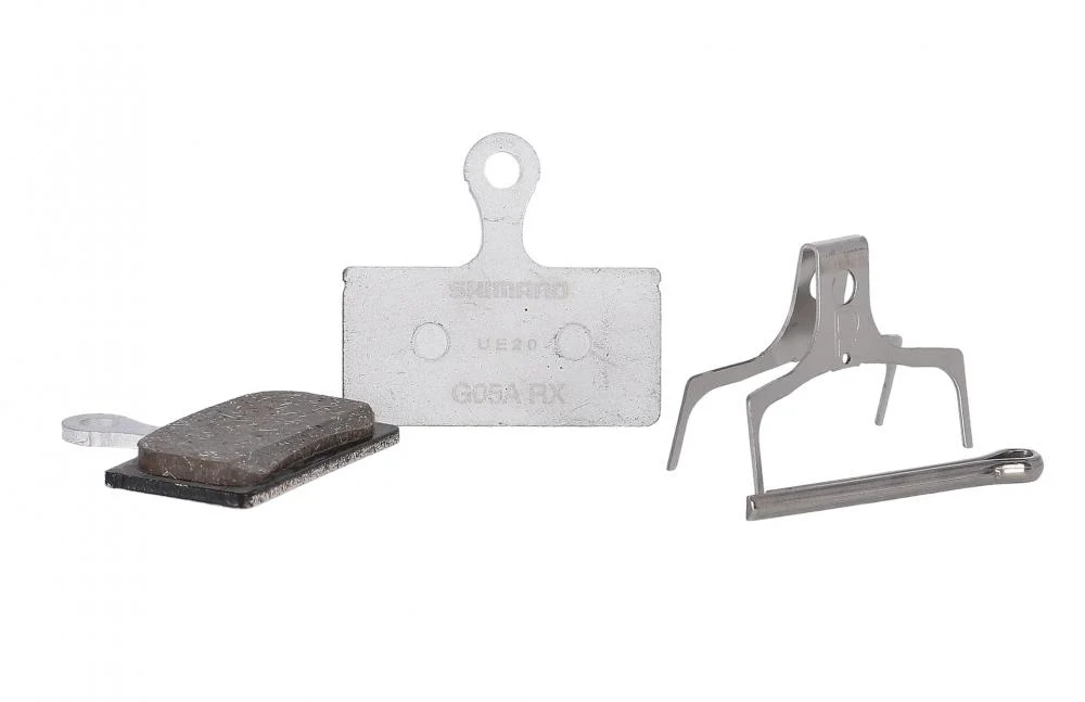 SHIMANO Scheibenbremsbelag G05A-RX Resin Aluträger – Hauptansicht