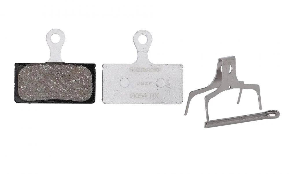 Shimano SHIMANO Scheibenbremsbelag G05A-RX Resin Aluträger – Bild 2