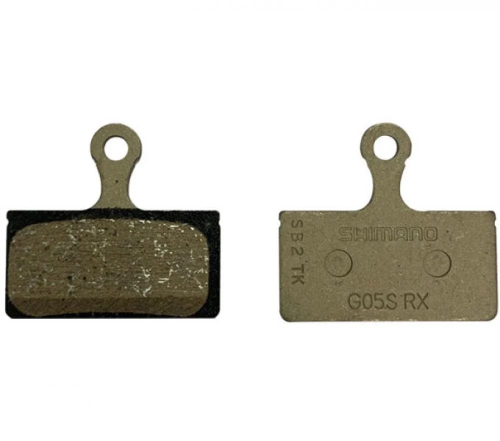 Shimano Shimano G05S-RX Resin-Bremsbeläge für 2-Kolben-Sättel – Bild 2