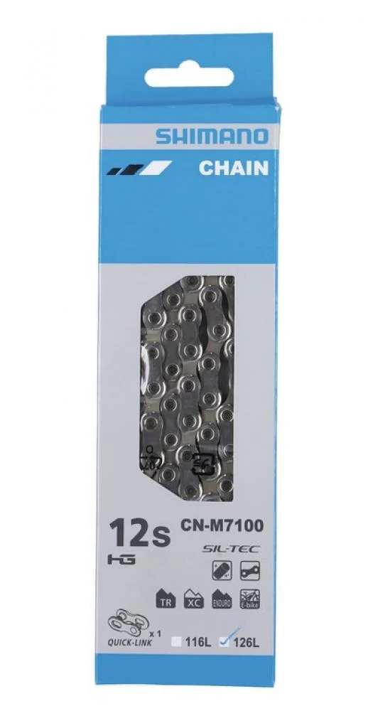 Shimano Shimano SLX CN-M7100 Fahrradkette 12-fach - 126 Glieder