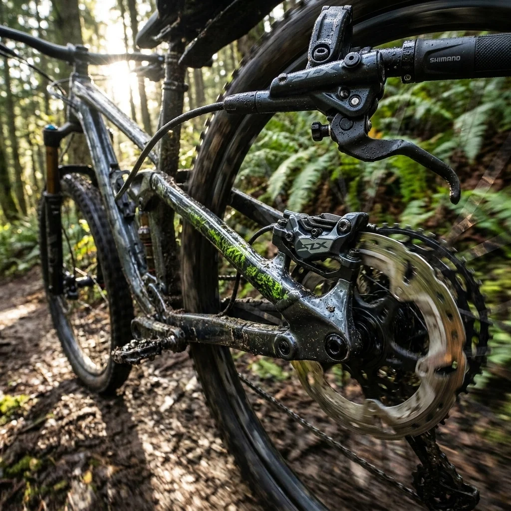 SHIMANO SHIMANO Scheibenbremse SLX M7120 HR Scheibenbremse - 4-Kolben System für Trail und Enduro – Bild 2