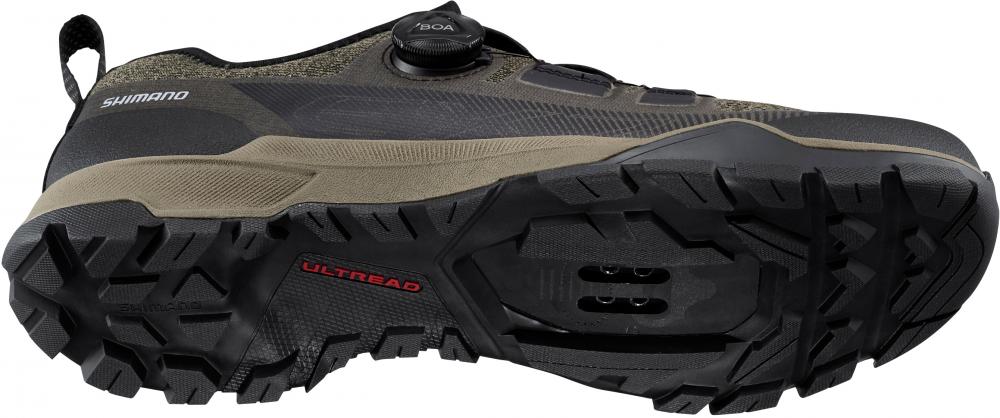 Shimano SHIMANO Fahrradschuhe EX700 Herren/Damen Touring SPD - Größe 44, Grün – Bild 5