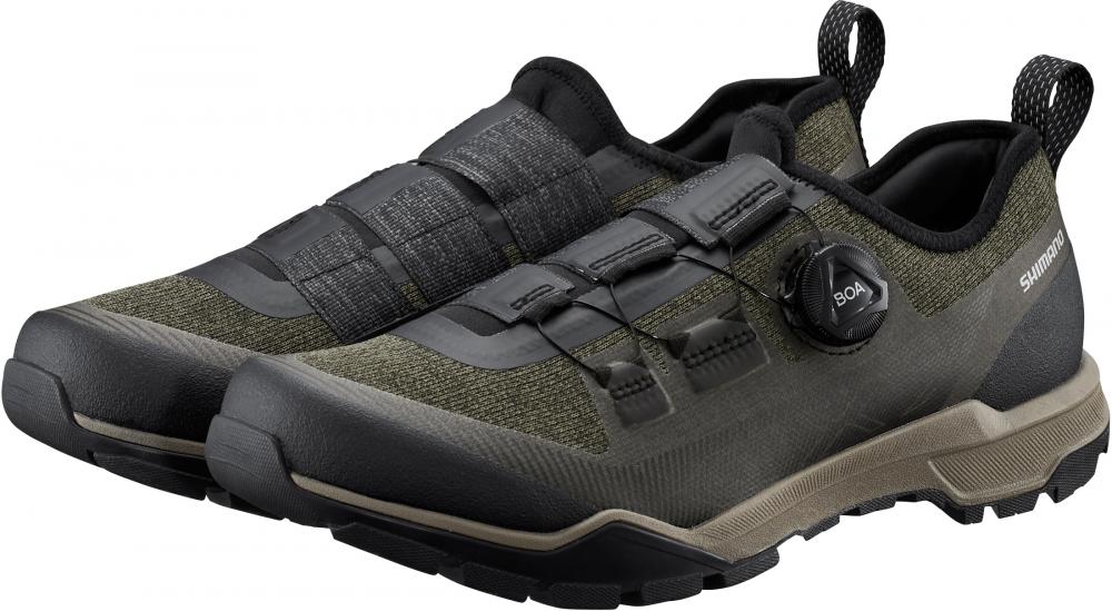 Shimano SHIMANO EX700 Fahrradschuhe - Herren/Damen Touring SPD, Größe 39, Grün
