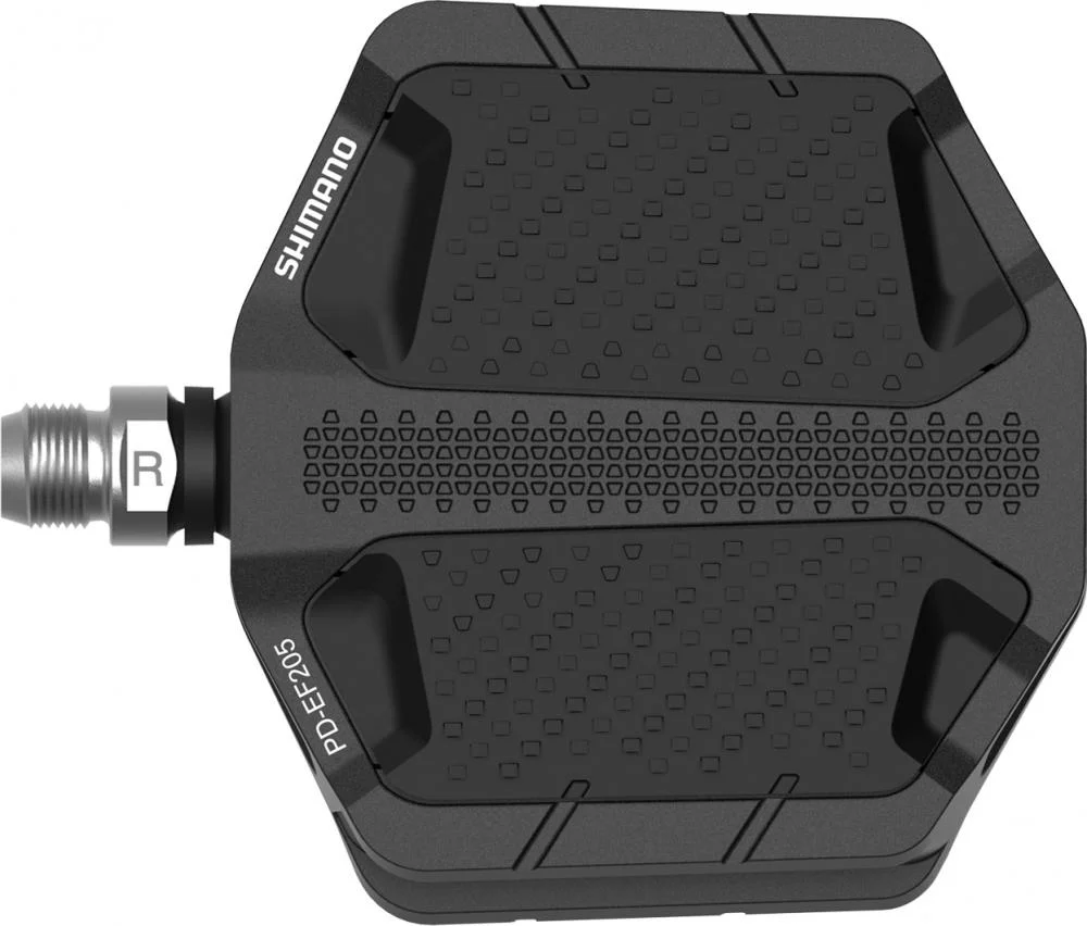 SHIMANO SHIMANO Pedal PD-EF205 Schwarz Flat Pedal - Schwarz – Bild 3