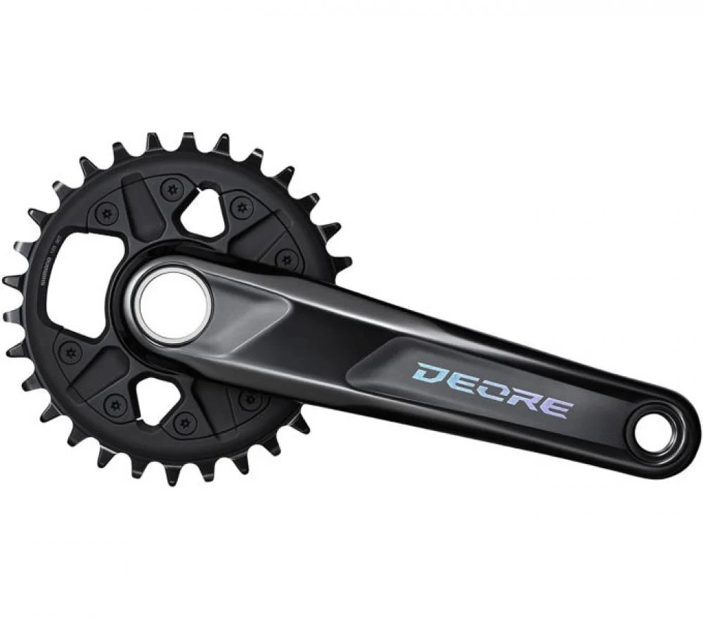 SHIMANO SHIMANO Kurbelgarnitur DEORE FC-M6100 - 12-fach, 170 mm, 30 Zähne