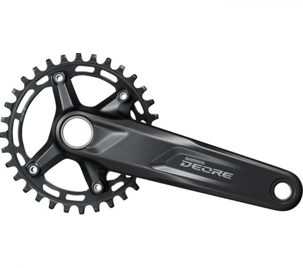 Shimano SHIMANO Kurbelgarnitur DEORE FC-M5100 Kurbelgarnitur - 10-fach, 11-fach, 170 mm, 30 Zähne
