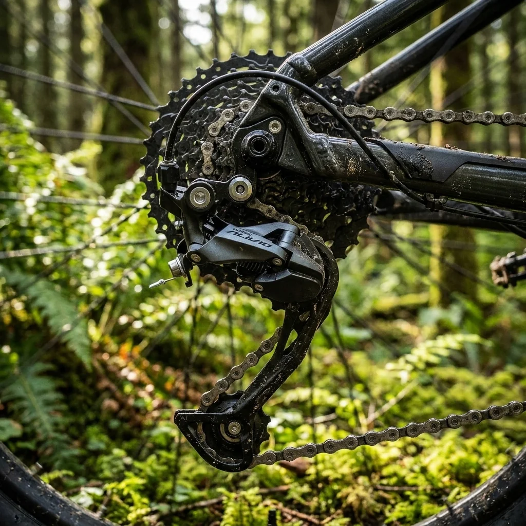 SHIMANO SHIMANO Schaltwerk ALIVIO RD-M3100 9-fach Schaltwerk Lang Direktmontage - für 9-fach Antrieb