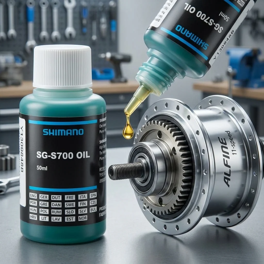 Shimano SHIMANO SG-S700 Spezialöl 50 ml für ALFINE 11-Gang-Naben – Bild 2