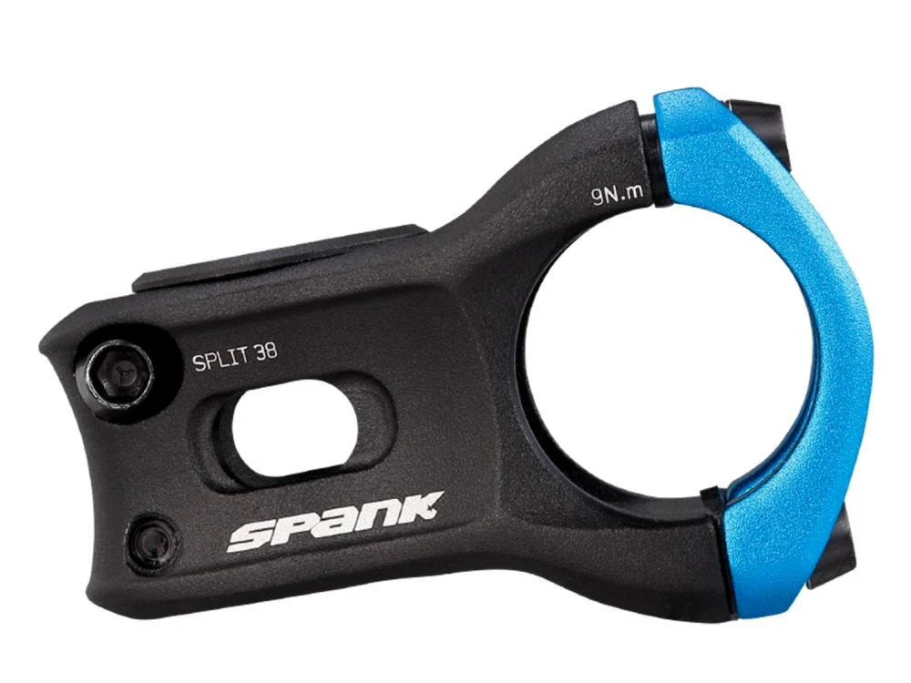 Spank Split Vorbau 31.8mm blue 38. – Hauptansicht