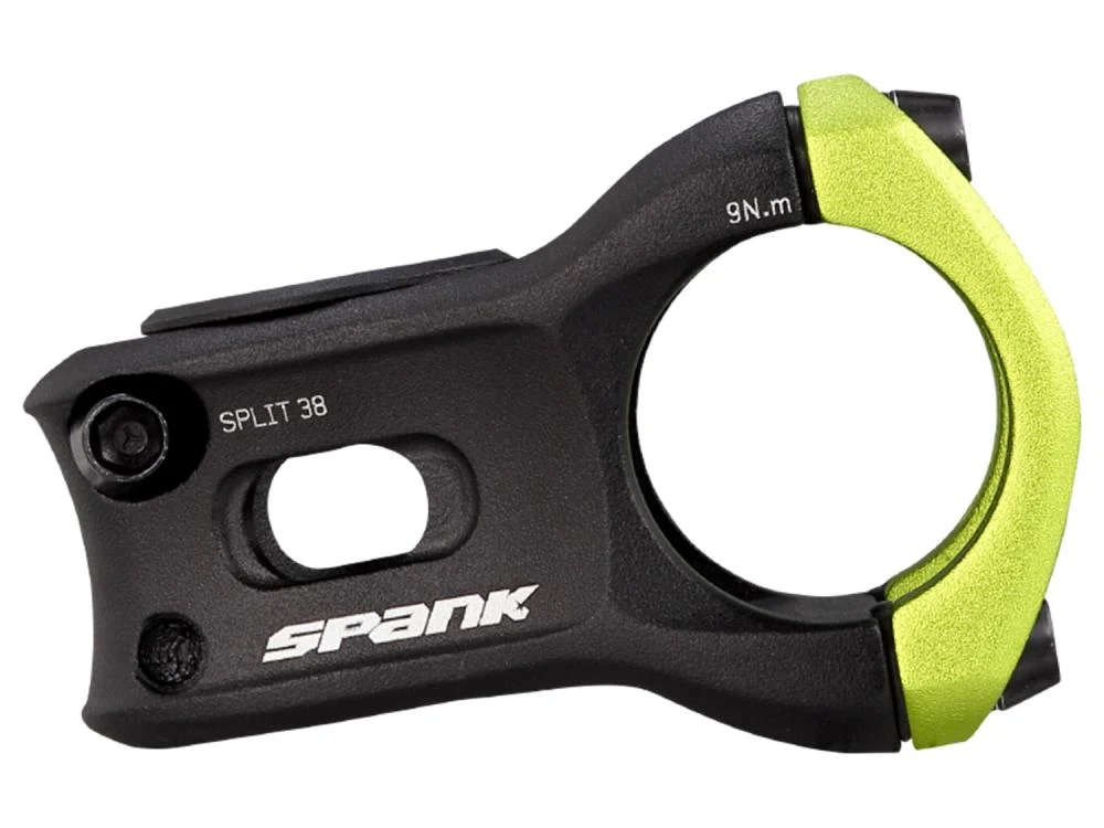 Spank Split Vorbau 31.8mm green 38 – Hauptansicht