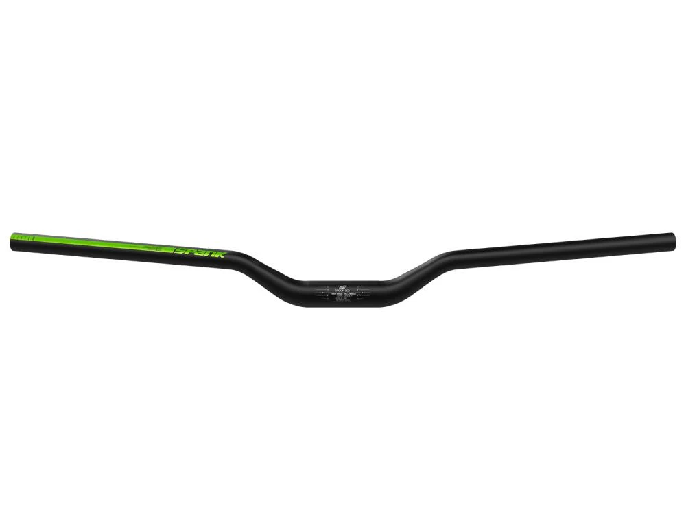 Spank Spoon 800 bar 800mm black green 40mm – Hauptansicht