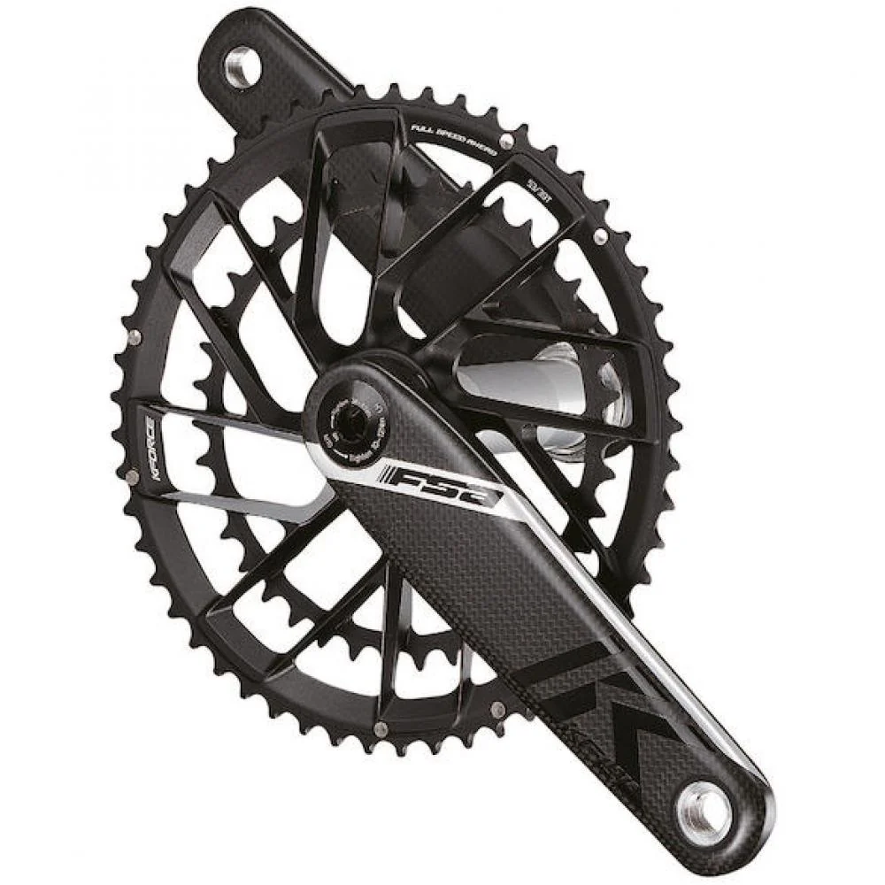 FSA Kurbelgarnitur K-Force Team Edition Modular 175 mm Schwarz – Hauptansicht