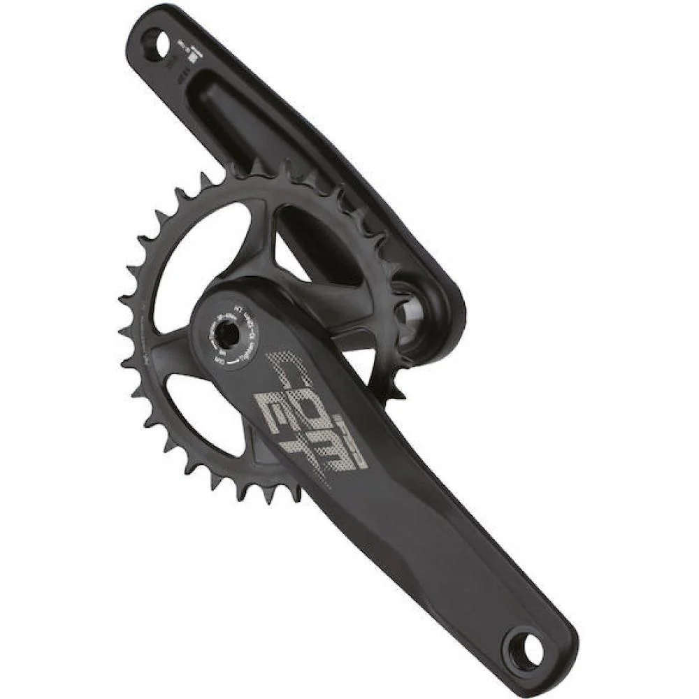 FSA FSA Kurbelgarnitur Comet Modular Megaexo 1x 175 mm Schwarz