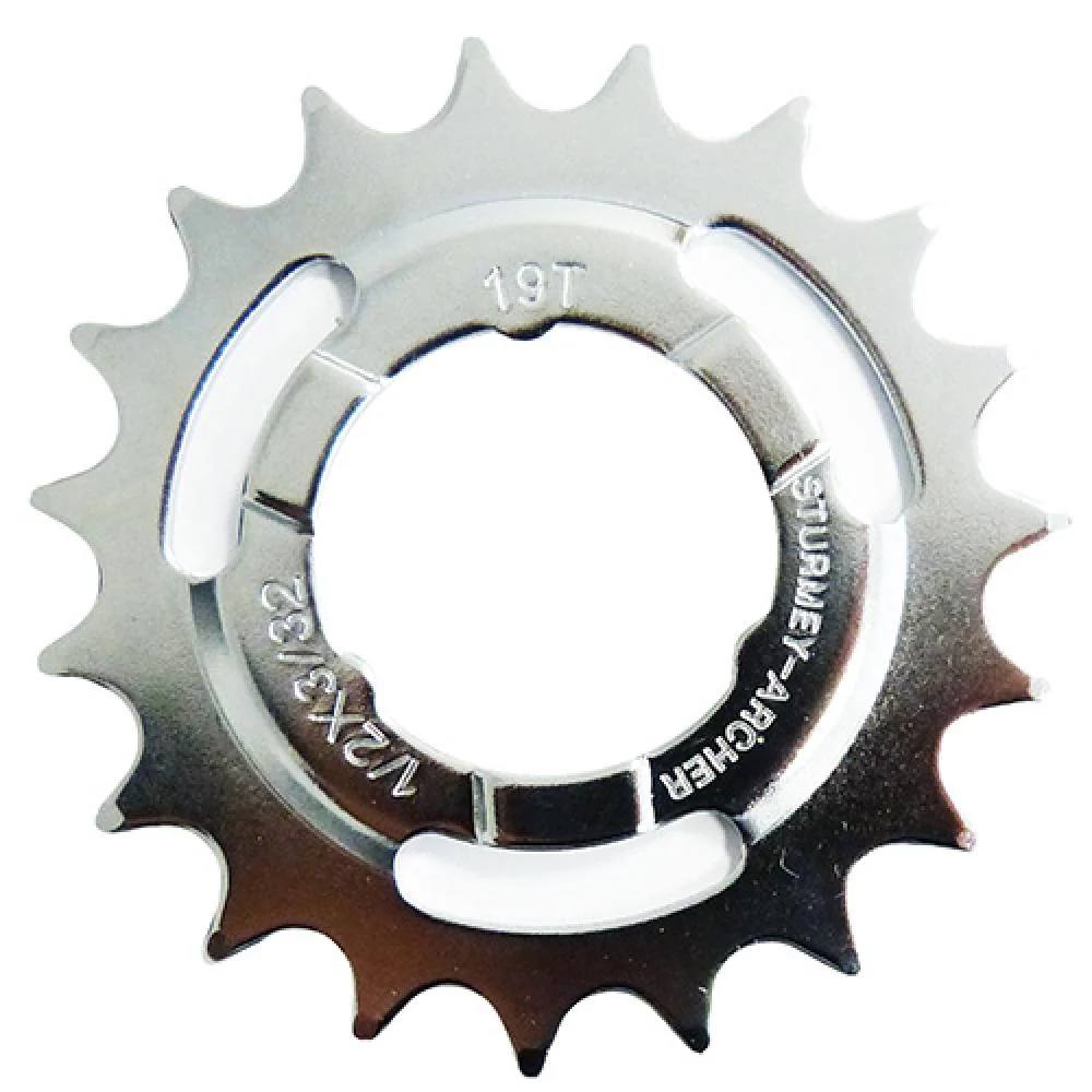 SunRace Steckkranz 19 Zähne 1/2"x3/32" gekröpft HSL858 – Hauptansicht