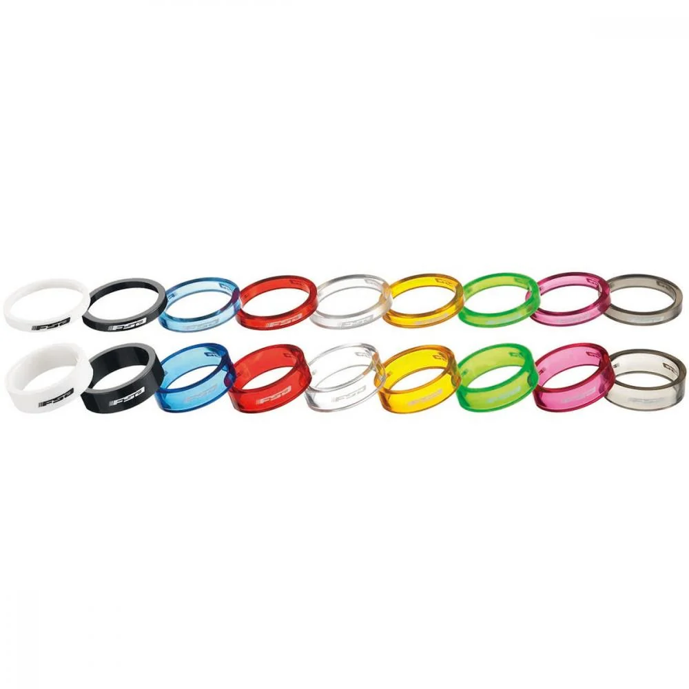 FSA FSA Vorbauspacer-Set Polycarbonat 5 mm x 1 1/8"