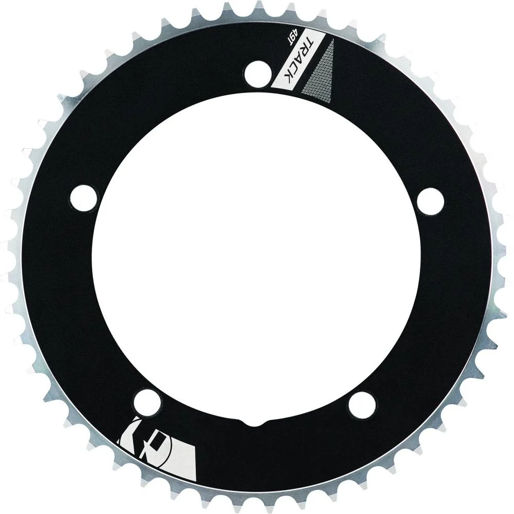 Vision Vision Kettenblatt Track Non-Series 5-Arm 144 mm x 49 T Schwarz