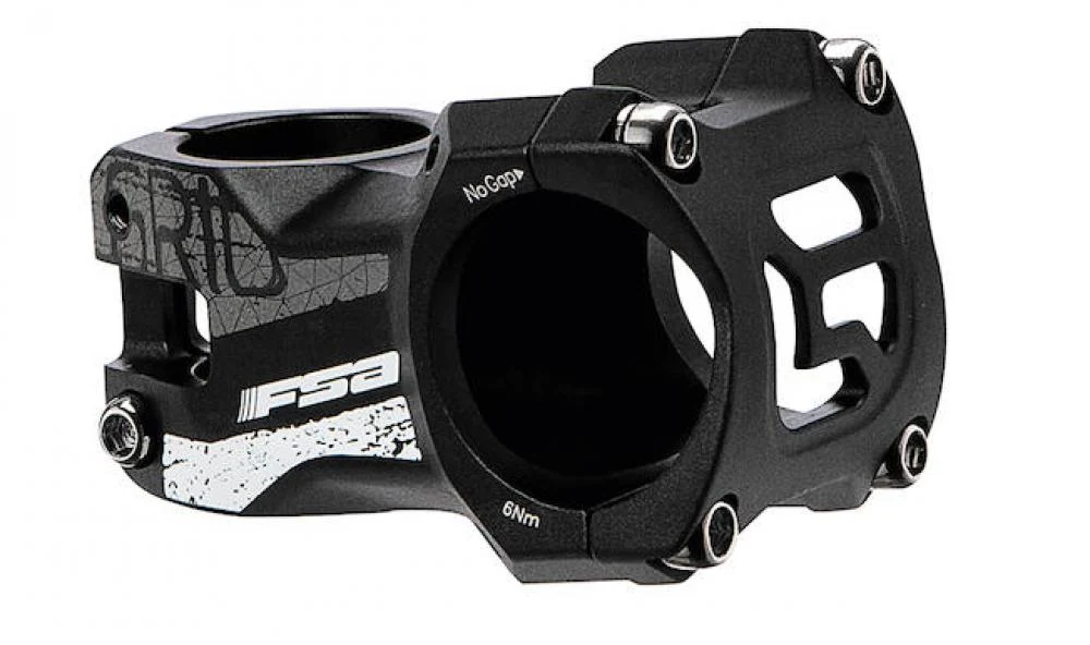 FSA FSA Vorbau Grid 35 +6° 35 x 50 mm Schwarz - 3D-geschmiedetes Aluminium