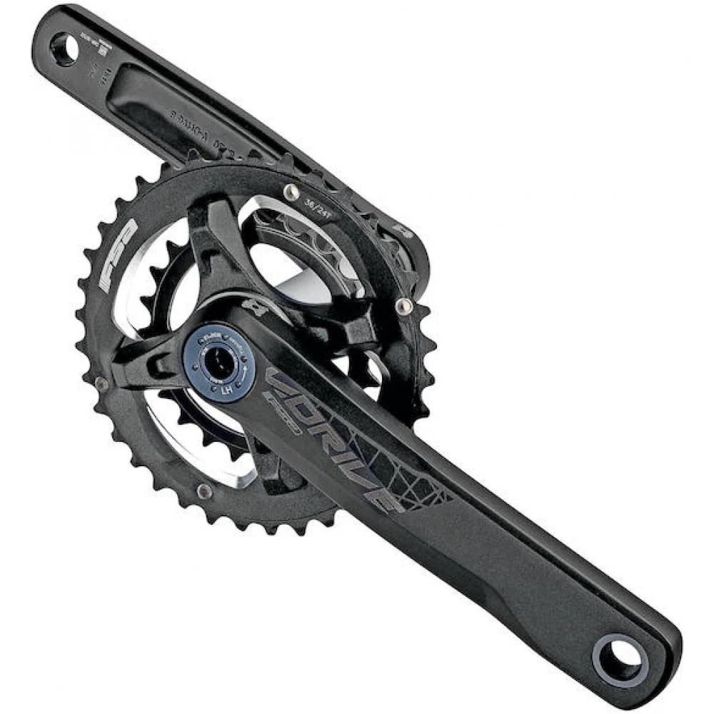 FSA FSA V-Drive Modular Megaexo Kurbelgarnitur 2x 170 mm Schwarz