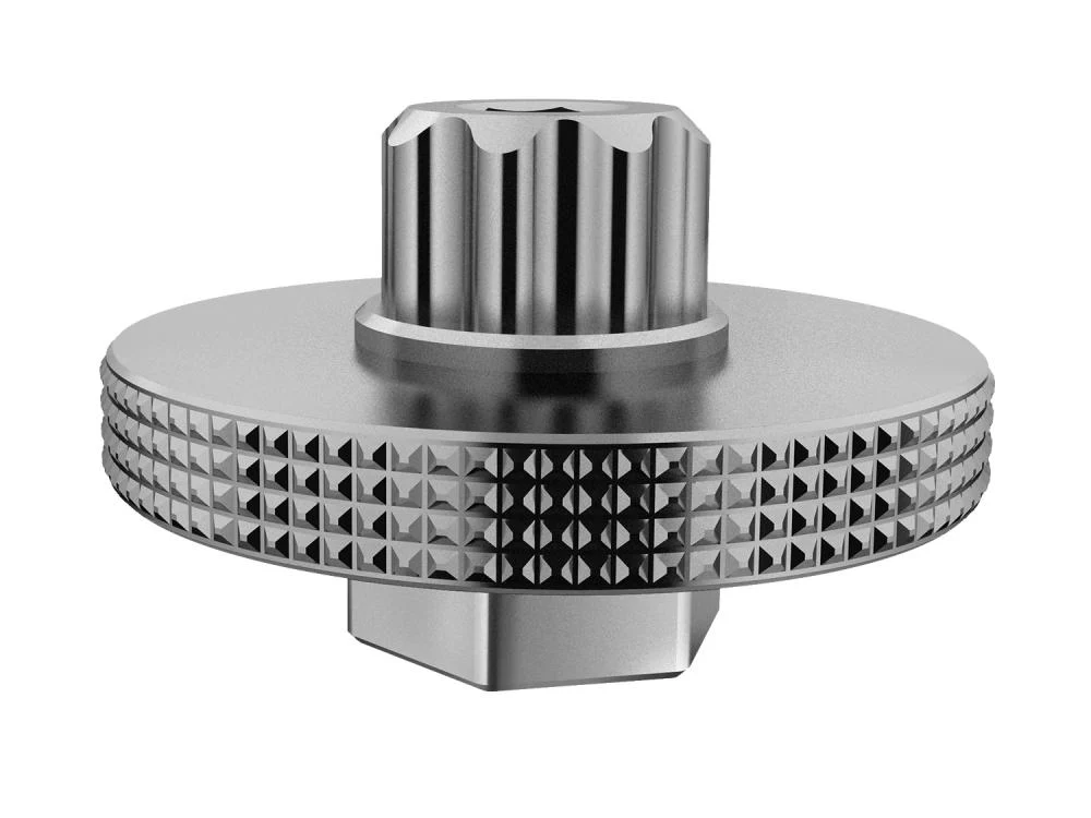 Birzman Birzman Kurbelarm-Kappenwerkzeug II kompatibel mit Shimano Kurbelsätzen silber