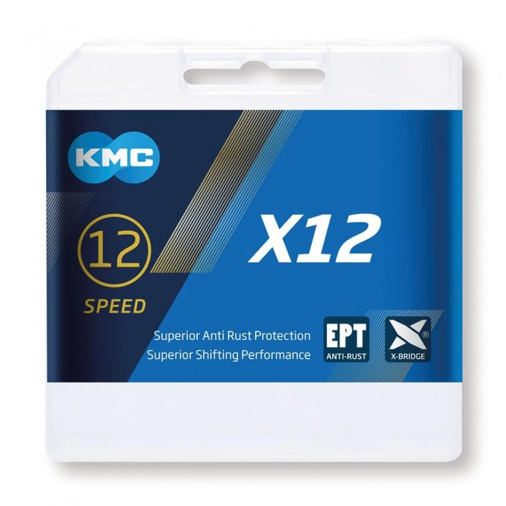KMC KMC X12 EPT 12s Kette 126 Glieder silber - langlebige 12-fach Antriebskette – Bild 2