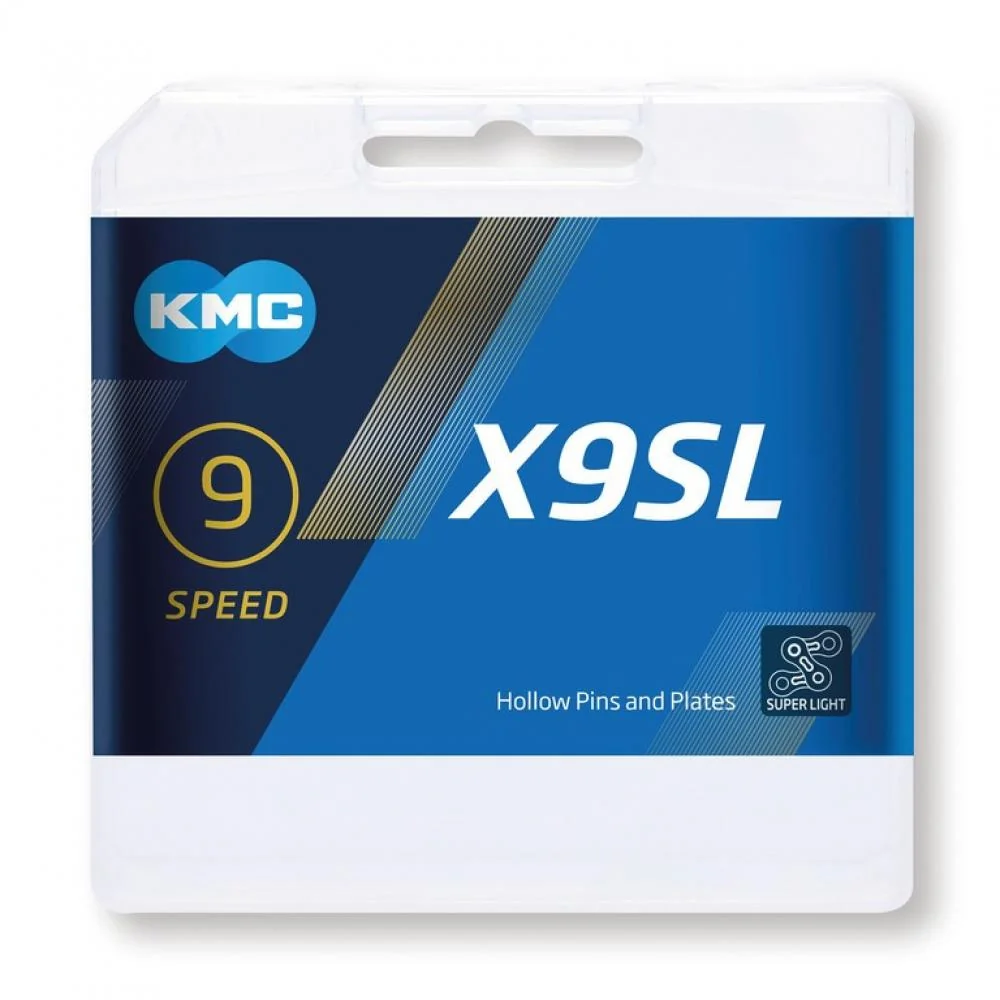 KMC KMC KetteX9SL Ti-N Gold 1/2\" x 11/128\" 114 Glieder 6,6mm 9-fach – Bild 2