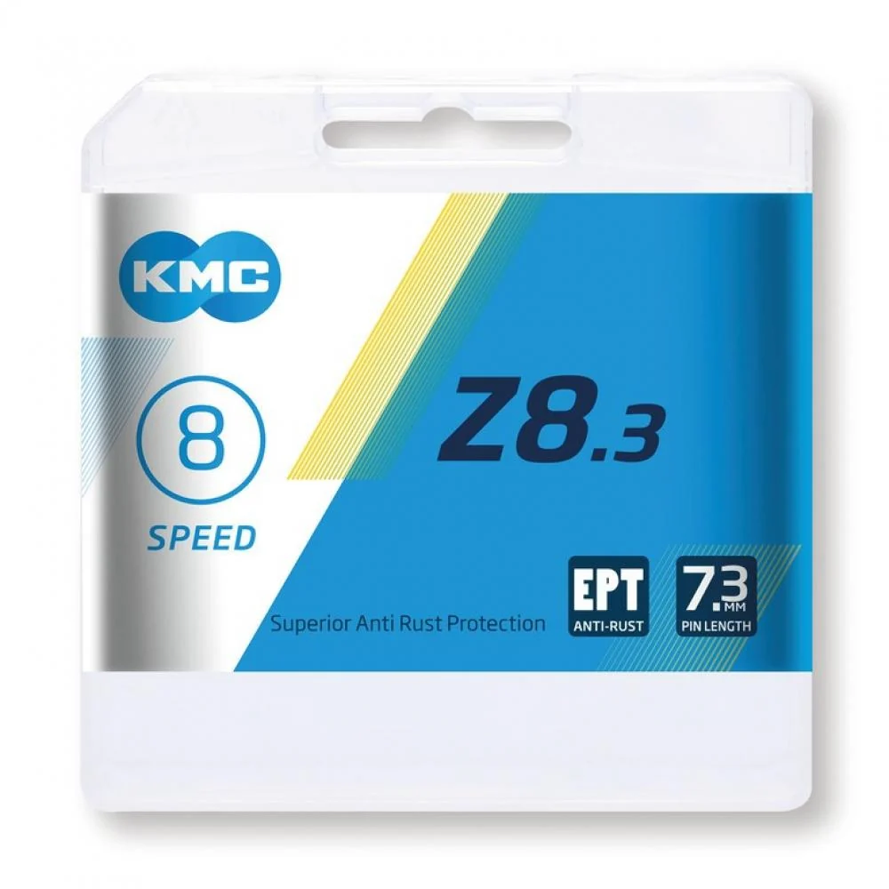 KMC KMC Z8 EPT Fahrradkette 6-/7-/8-fach 114 Glieder Dark Silver